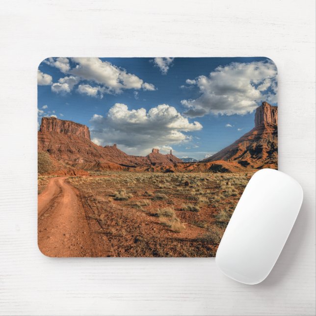 Deserts | Professor Valley Near Moab, Utah Mouse Pad (With Mouse)