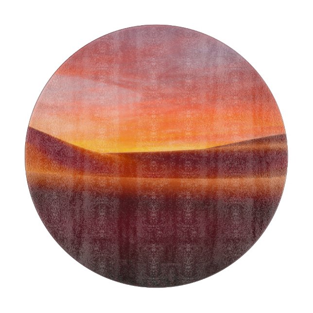 Deserts | Rolling Desert Landscape Cutting Board (Front)