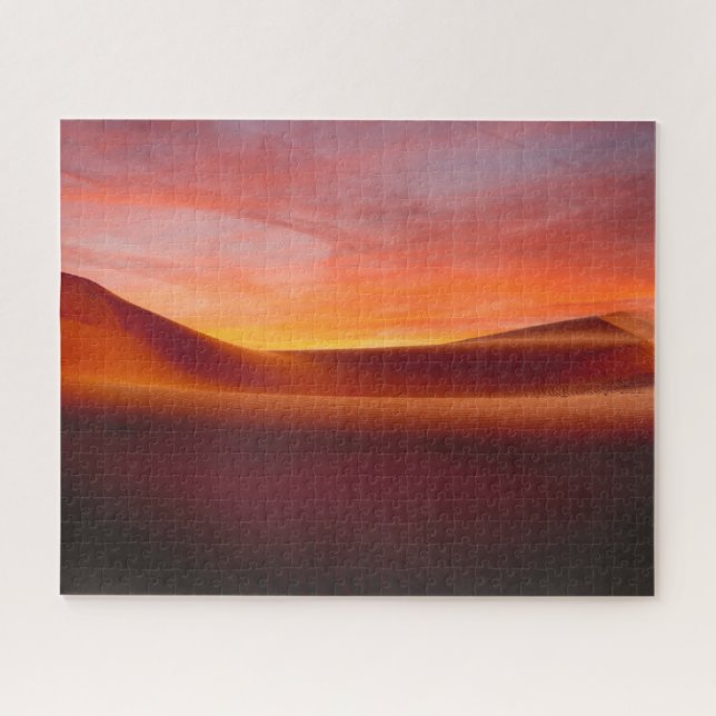 Deserts | Rolling Desert Landscape Jigsaw Puzzle (Horizontal)