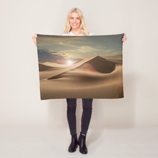 Deserts | Rub al Khali Fleece Blanket (In Situ)