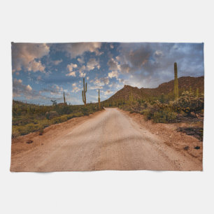 Deserts   Saguaro National Park Arizona Tea Towel