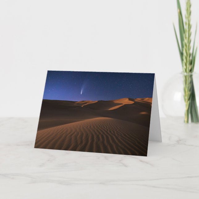 Deserts | Sand Dune Galaxy Card (Front)