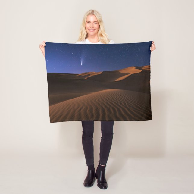 Deserts | Sand Dune Galaxy Fleece Blanket (In Situ)