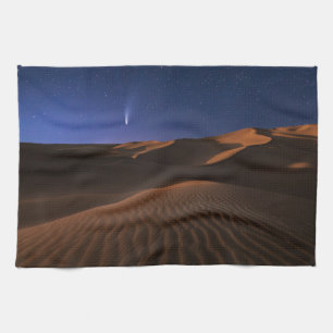 Deserts Sand Dune Galaxy Tea Towel