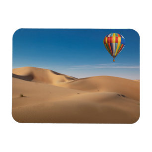 Deserts Sand Dunes in the Dubai Desert Magnet