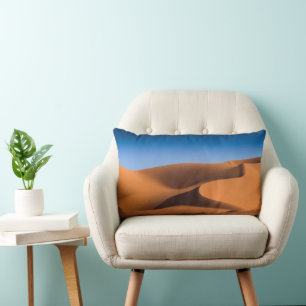 Deserts   Sand Dunes Near Illizi, South Algeria Lumbar Cushion