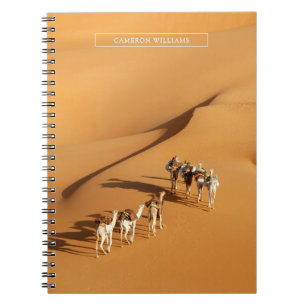 Deserts Tuareg Walk with Camels Notebook