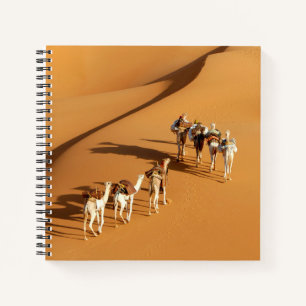 Deserts   Tuareg Walk with Camels Notebook