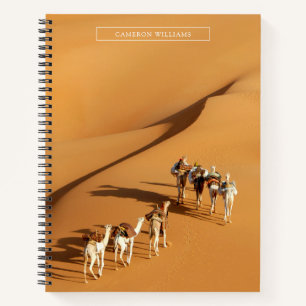 Deserts Tuareg Walk with Camels Notebook