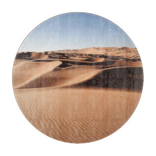 Deserts United Arab Emirates Sand Dunes Cutting Board