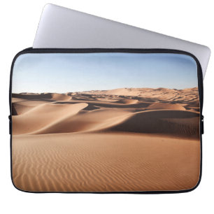 Deserts United Arab Emirates Sand Dunes Laptop Sleeve