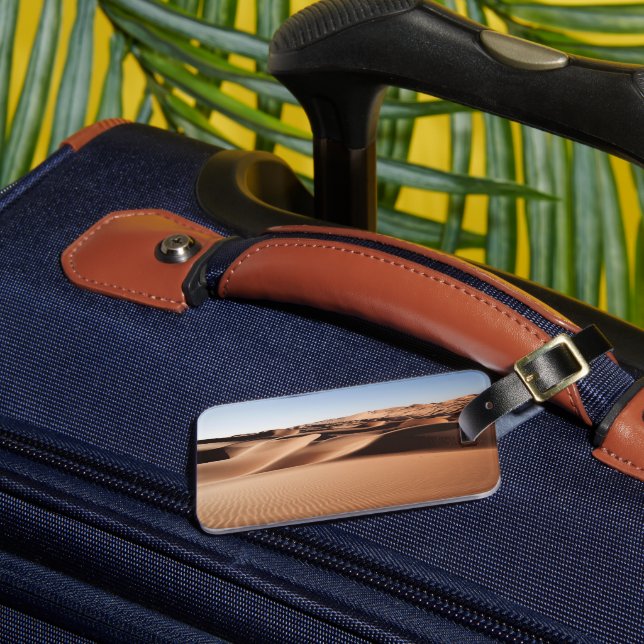 Deserts | United Arab Emirates Sand Dunes Luggage Tag (Front Insitu 3)