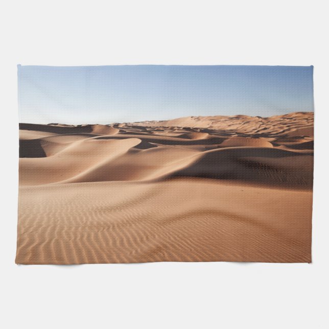 Deserts | United Arab Emirates Sand Dunes Tea Towel (Horizontal)