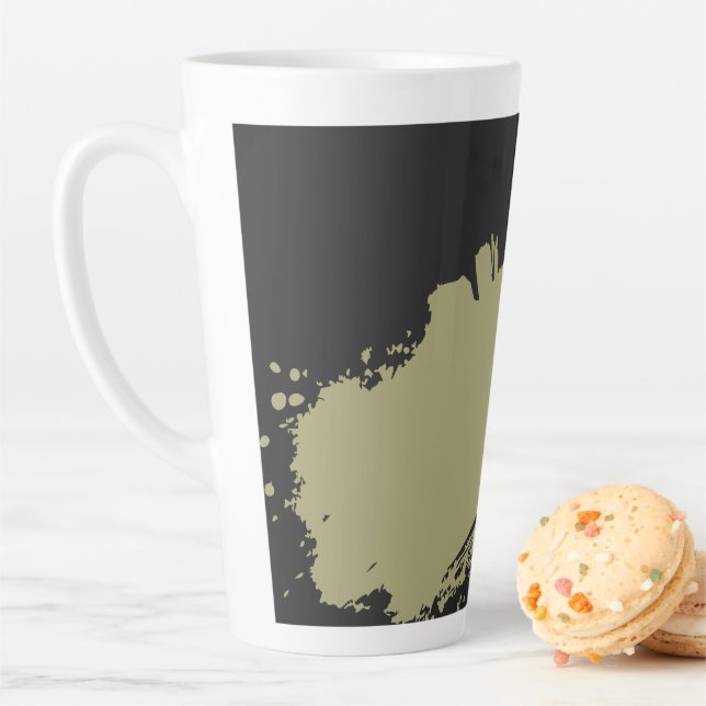 DesertSage  Noir  Latte Mug (In Situ)