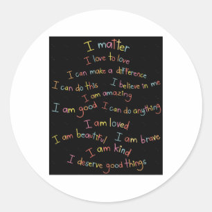 Deserve The Best Sticker