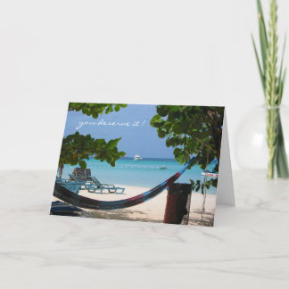 deserved retirement card