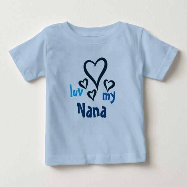Desi Baby T-shirt - Luv My Nana 1 (Front)