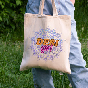 Desi Girl Chakra Swag Tote Bag