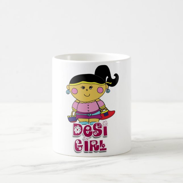 Desi Girl Coffee Mug (Center)