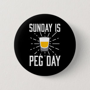 Desi Punjabi Funny Peg Day Sikh Quote Gift  6 Cm Round Badge