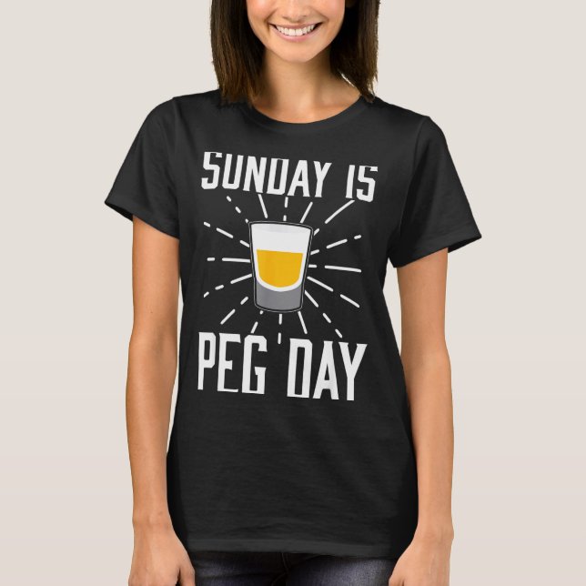 Desi Punjabi Funny Peg Day Sikh Quote Gift  T-Shirt (Front)