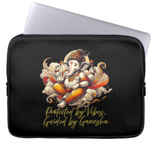 Desi Spiritual Vibes, Meditation Energy Laptop Sleeve