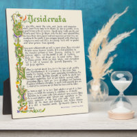 Desiderata, A 1920's Prose by Max Ehrmann