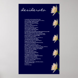 Desiderata ~ Canvas Print