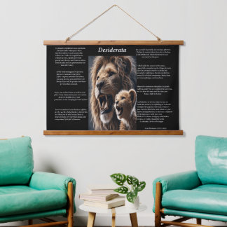 Desiderata: Contentment in the Pride Hanging Tapestry