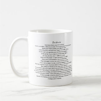 DESIDERATA CUSTOM MUG