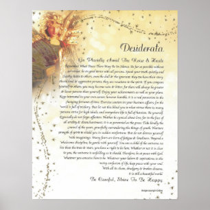 DESIDERATA Guardian Angel Poster