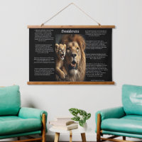 Desiderata: Lion's Quiet Watch