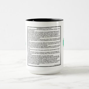 DESIDERATA Mug