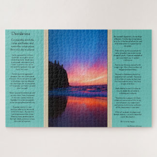 Desiderata ocean sunrise sea view jigsaw puzzle