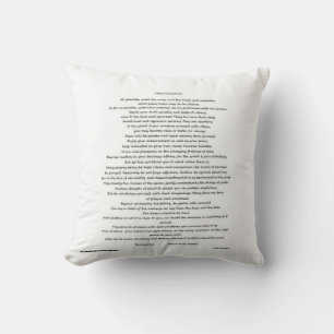 DESIDERATA PILLOW