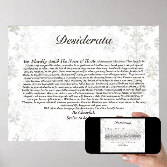 Desiderata