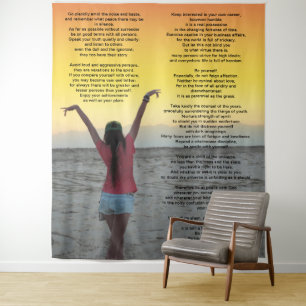 Desiderata Tapestry