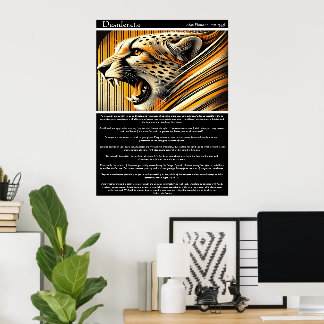 Desiderata Unleash Your Inner Strength Poster