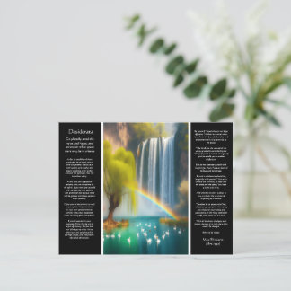 Desiderata Waterfall: Falling Love Beneath Postcard