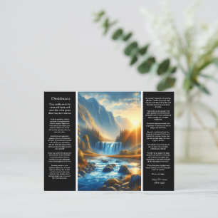 Desiderata Waterfall Haven Postcard