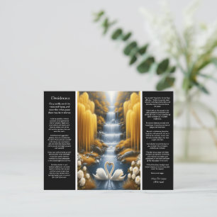Desiderata Waterfall: Valley's Heart's Devotion Postcard