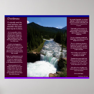 DESIDERATA Waterfalls Posters 8