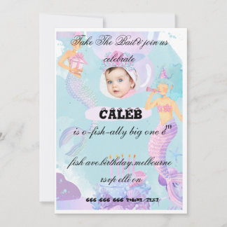desievite birthday invitation card