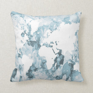 Design 103 world map cushion