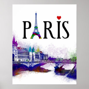 design 177 Paris France Poster