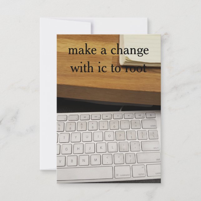 design a beautiful invitation (Front)