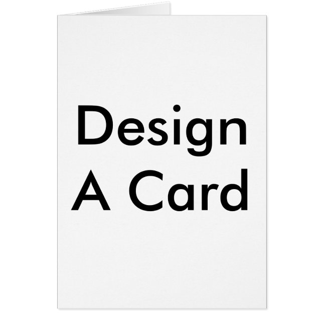 Design A Card (Front)