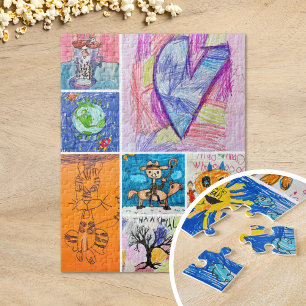 Design a Custom Puzzle with Your Child's Art