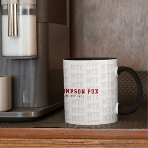 Design a Monogrammed, Name Initials, special Mug