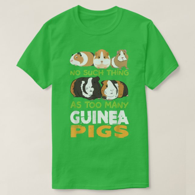 Design Animal Classic No Such Thing As Too Many Gu T-Shirt (Design Front)